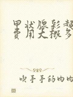 甲状腺彩超检查费用大概多少钱