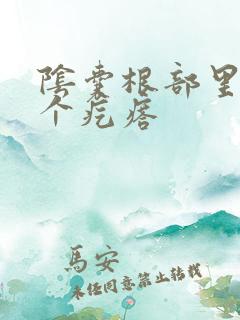 阴囊根部里面有个疙瘩