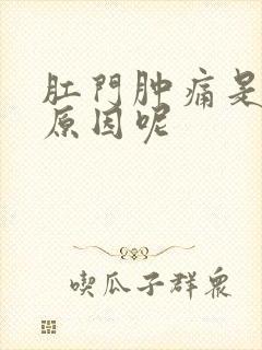 肛门肿痛是什么原因呢