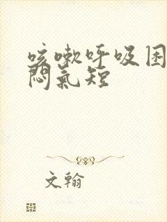 咳嗽呼吸困难胸闷气短