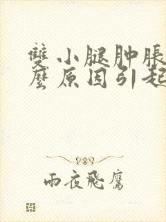 双小腿肿胀是什么原因引起的