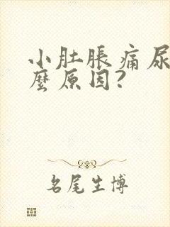 小肚胀痛尿多什么原因?