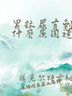 男拉尿有刺痛感什么原因造成的