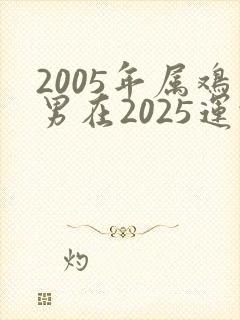2005年属鸡男在2025运势如何