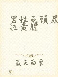 男性龟头尿道口流黄脓