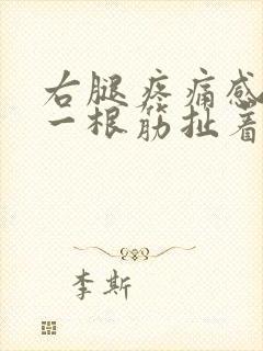 右腿疼痛感觉有一根筋扯着疼