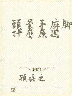 头晕手麻脚麻是什么原因