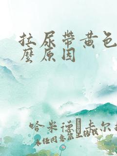 拉尿带黄色是什么原因