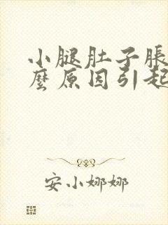 小腿肚子胀痛什么原因引起的