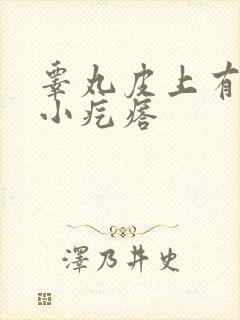 睾丸皮上有一个小疙瘩