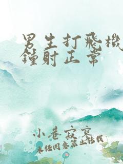 男生打飞机几分钟射正常