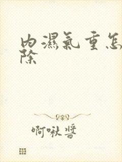 内湿气重怎么去除