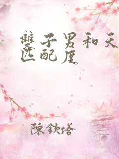 双子男和天蝎女匹配度