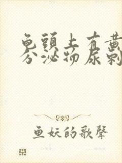 龟头上有黄绿色分泌物尿刺痛