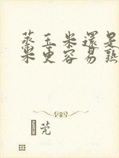 蒸玉米还是煮玉米更容易熟