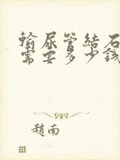 输尿管结石费用需要多少钱