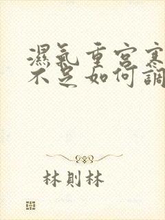 湿气重宫寒气血不足如何调理最快