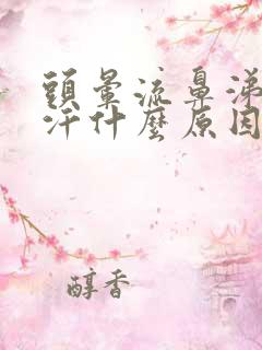 头晕流鼻涕出虚汗什么原因引起的