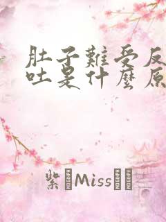 肚子难受反胃想吐是什么原因