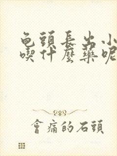 龟头长出小水泡吃什么药呢