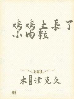 鸡鸡上长了一个小肉粒