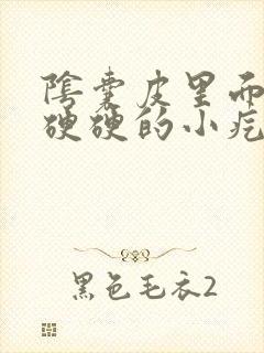 阴囊皮里面有个硬硬的小疙瘩