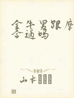 金牛男跟摩羯女合适吗