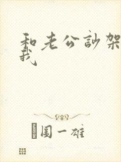 和老公吵架不理我