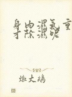 身内湿气重怎样才除湿呢