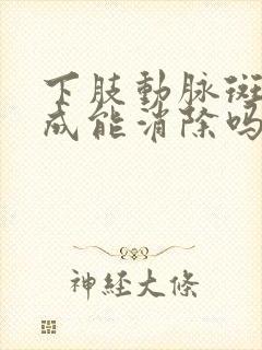 下肢动脉斑块形成能消除吗