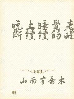 晚上睡觉老是断断续续的醒还做梦