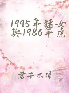 1995年猪女与1986年虎男婚配