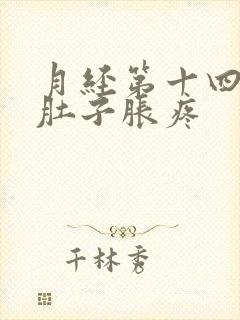 月经第十四天小肚子胀疼