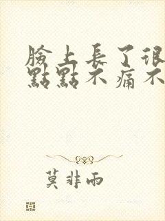 脸上长了很多红点点不痛不痒