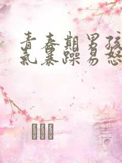 青春期男孩子脾气暴躁易怒