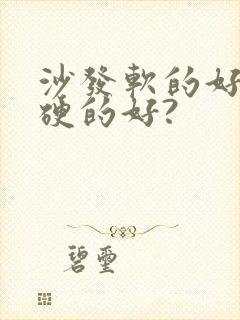 沙发软的好还是硬的好?