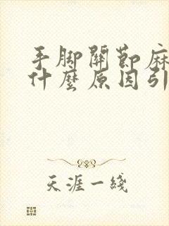 手脚关节麻木是什么原因引起的