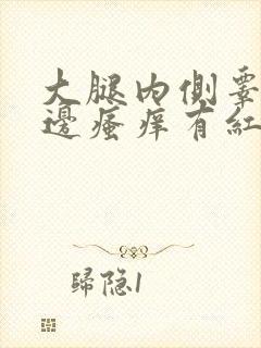 大腿内侧睾丸旁边瘙痒有红疙瘩