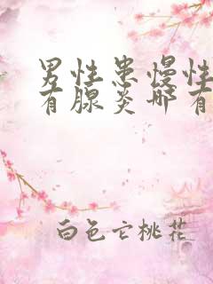 男性患慢性前列有腺炎哪有治疗