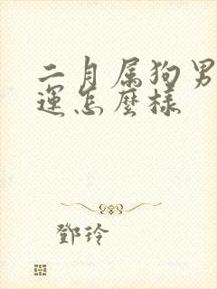 二月属狗男的命运怎么样