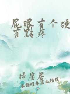 屁眼有个硬疙瘩有点疼