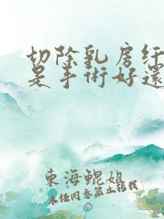 切除乳房纤维瘤是手术好还是微创好