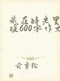 藏在时光里的温暖600字作文
