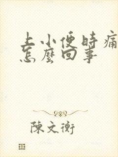 上小便时痛带血怎么回事