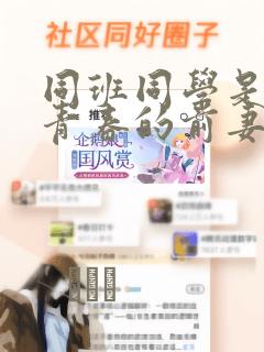 同班同学是重返青春的前妻