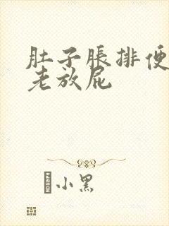 肚子胀排便困难老放屁