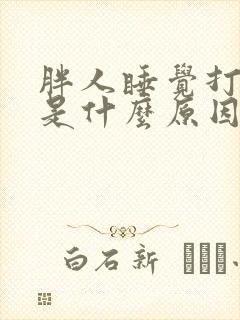 胖人睡觉打呼噜是什么原因