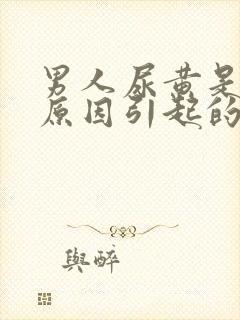 男人尿黄是什么原因引起的