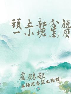 头上部分脱发秃一小块怎么办