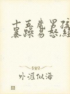 十五岁男孩脾气暴躁易怒,经常性的自残